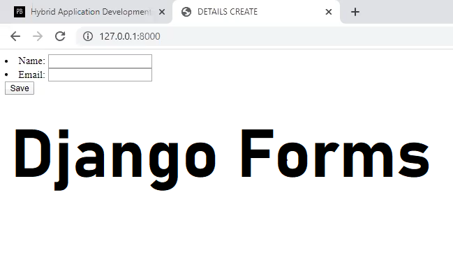 Django Model Forms || Django Forms